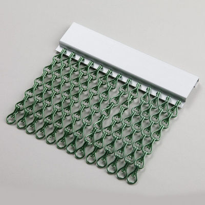 Zanzariera a catena in alluminio, robusta e durevole, ideale per impianti di trasformazione alimentare