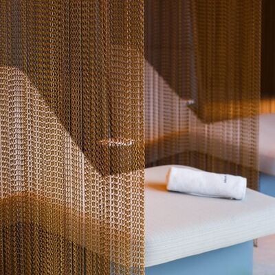 12x24 mm di taglia di catena di alluminio con 60% di area aperta e 1,2 mm di diametro del filo per il controllo degli insetti