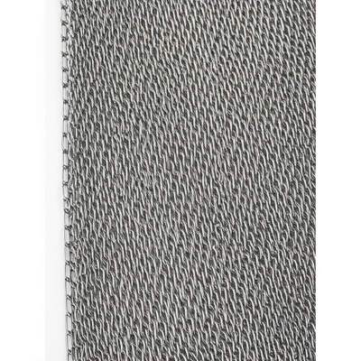 Distanza tra le catene di 24 mm Diametro del filo di 1,2 mm Schermo a catena di alluminio con area aperta del 60% per applicazioni industriali