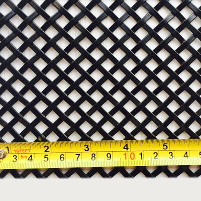 Pannelli in alluminio a maglia espansa con rete metallica architettonica con larghezza personalizzata per applicazioni commerciali e industriali