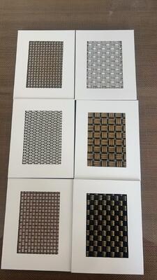 Maglia di acciaio architettonica spessore personalizzato per rivestimento di facciata sistema di sicurezza e decorazione interna nei progetti moderni
