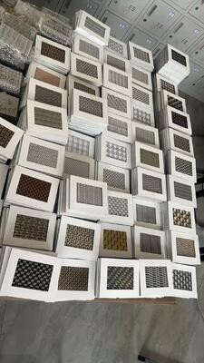 Maglia di acciaio architettonica spessore personalizzato per rivestimento di facciata sistema di sicurezza e decorazione interna nei progetti moderni