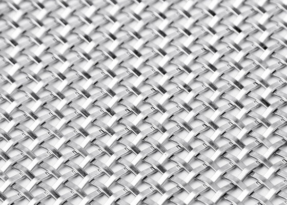 il divisore di 2.5mm divide la rete metallica tessuta architettonica 20 Mesh Multicolor