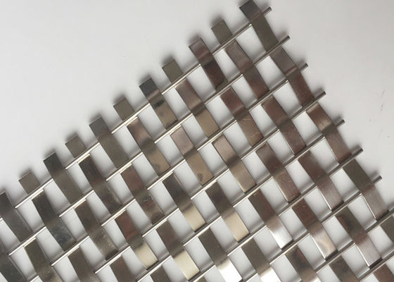 Maglia decorativa di acciaio inossidabile Mesh For Architectural Woven Wire del cavo di interior design