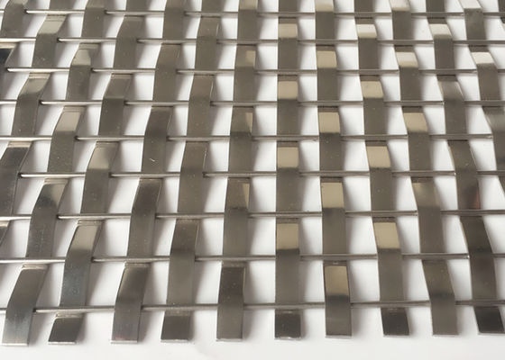 Maglia decorativa di acciaio inossidabile Mesh For Architectural Woven Wire del cavo di interior design