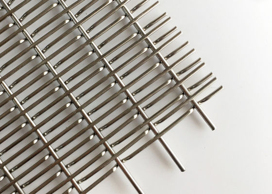 Schermo decorativo tessuto normale di Partitionl del metallo degli ss per la rete metallica tessuta architettonica