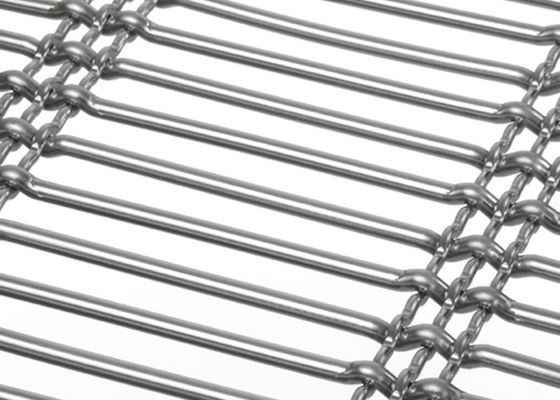 Cavo tessuto architettonico Mesh Interior Decoration di acciaio inossidabile di PVD 304
