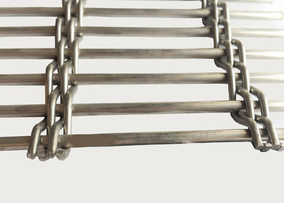 Mobilia interna del metallo della tela degli ss 316 decorativa per la rete metallica tessuta architettonica