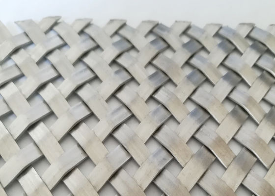 Metallo piano DI X-Y tessuto architettonico 712X Mesh Panels Fireproof della rete metallica di SHUOLONG