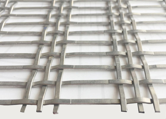 Progetto di aggiornamento Reverse Dutch Weave Architectural Woven Wire Mesh Certificazione ISO9001-2015