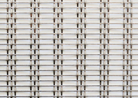 Progetto di aggiornamento Reverse Dutch Weave Architectural Woven Wire Mesh Certificazione ISO9001-2015