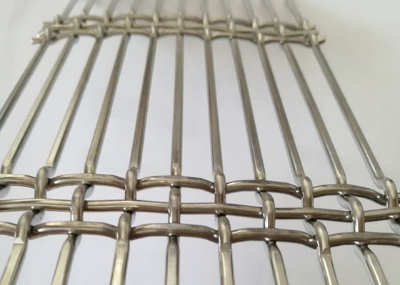 Cavo tessuto architettonico Mesh Ginning Weaving Flexibility della facciata decorativa