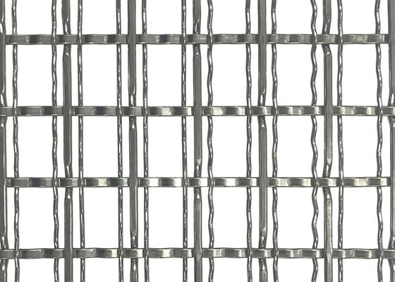 Sgranatura della rete metallica tessuta architettonica di tessitura di acciaio inossidabile Mesh Decorative Netting Facade For