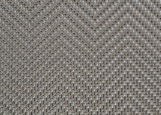 4.5mm hanno tricottato il cavo tessuto architettonico Mesh Panels Purity Titanium