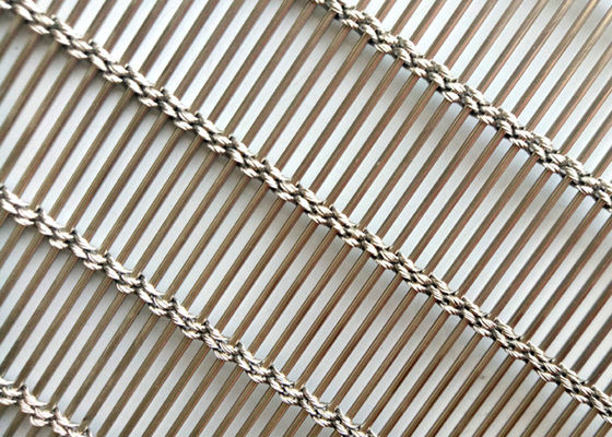 SGS architettonico di acciaio inossidabile Mesh Curtains di Galavanized del tessuto