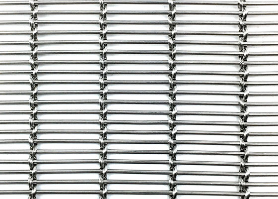 Maglia architettonica 2.6kg/M2 di acciaio inossidabile della tela per i sistemi di inferriata della scala