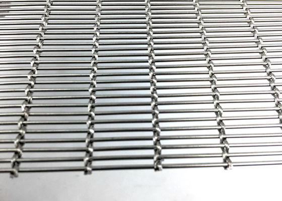 Maglia architettonica 2.6kg/M2 di acciaio inossidabile della tela per i sistemi di inferriata della scala