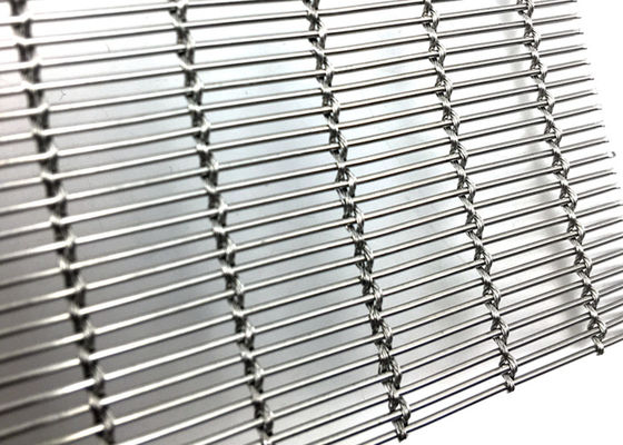 Maglia architettonica 2.6kg/M2 di acciaio inossidabile della tela per i sistemi di inferriata della scala