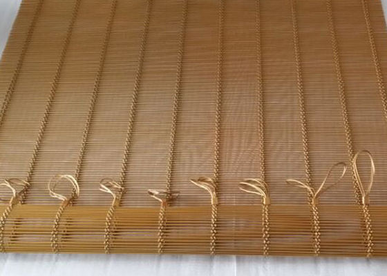 Dipinga il rivestimento di rame di Rod Woven Mesh Antifire Building del cavo di SS316L
