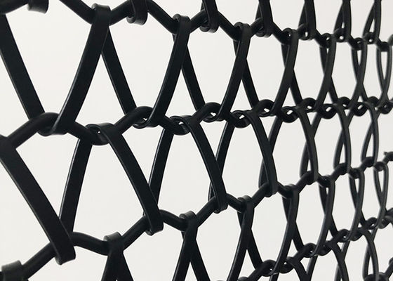cavo a spirale decorativo di alluminio Mesh Painted Surface Treatment di 6m