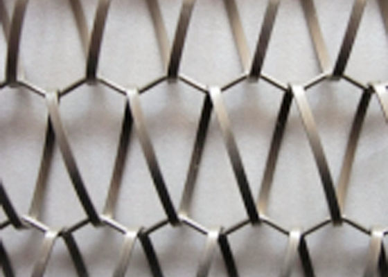 cavo a spirale 304 Mesh Woven Stainless Steel Fabric di 6.5mm ad alta resistenza