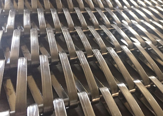 20ft hanno complicato il cavo a spirale Mesh For Solar Shading di acciaio inossidabile
