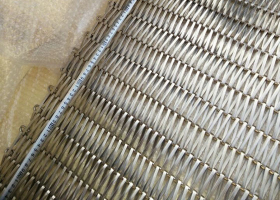 20ft hanno complicato il cavo a spirale Mesh For Solar Shading di acciaio inossidabile