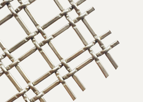 4"» cavo d'ottone Mesh Decorative Fence ISO9000 del doppio unito 13ft ×4