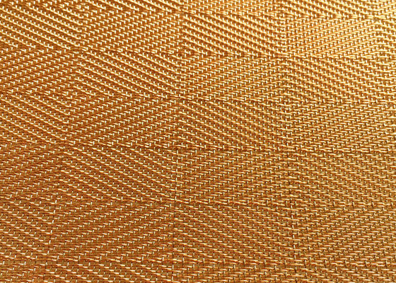 il vetro dell'oro di 8ft ha laminato le scale di Mesh Antiwear For Furniture And del cavo