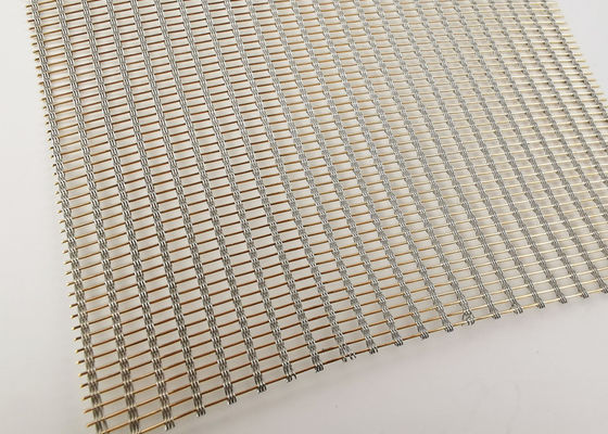 Cavo decorativo spruzzato Mesh Glass di ISO9001 SS316 Mesh Fabric 0.94mm