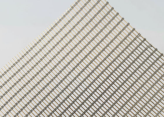 Cavo decorativo spruzzato Mesh Glass di ISO9001 SS316 Mesh Fabric 0.94mm