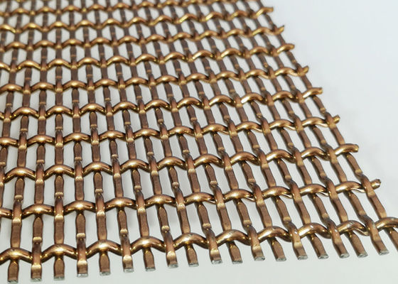 Soffitto decorativo Mesh Antishock degli schermi architettonici del metallo di SHUOLONG 3.2mm