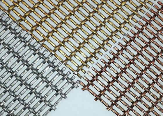 Soffitto decorativo Mesh Antishock degli schermi architettonici del metallo di SHUOLONG 3.2mm
