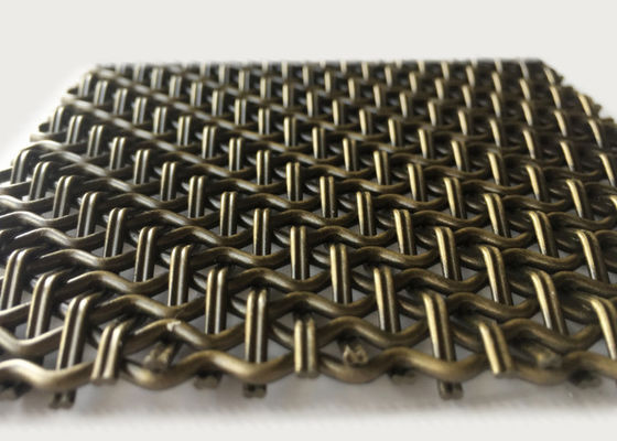 La serratura ha unito le pareti tessute decorative di Mesh Eco Facade Architectural Screen del cavo