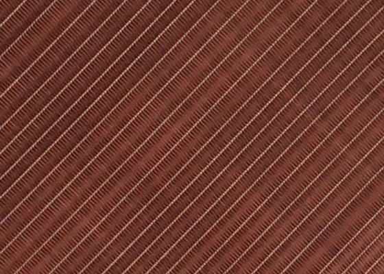 Maglia metallica tessuta decorativa interna rossa della rete metallica dello strato intermedio di vetro del vino 10m 50m