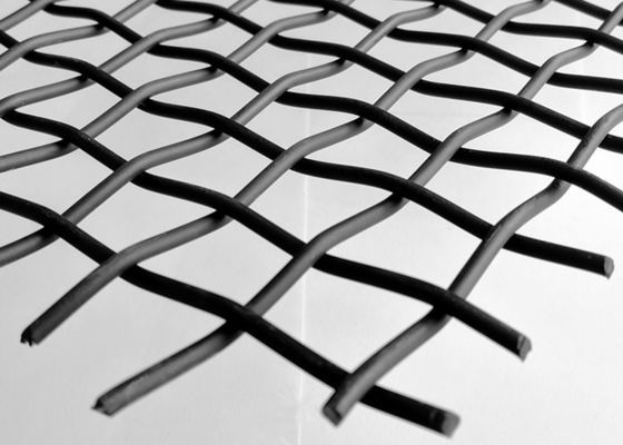 cavo di alluminio Mesh Facade Cladding della piegatura doppia 1×3m di 10mm