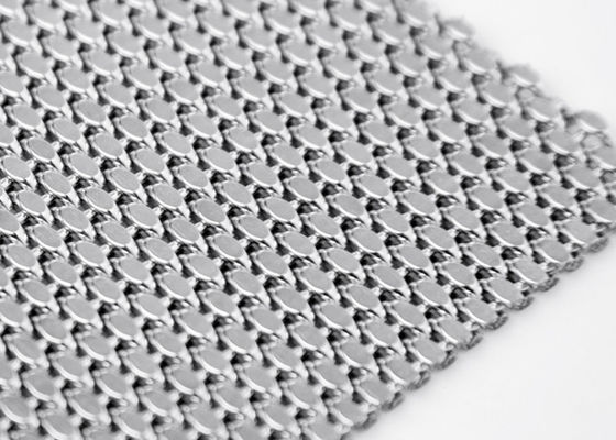 Maglia metallica dell'elevatore di Mesh Panels Anti Fire Decorative del cavo tessuta PVD