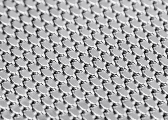Maglia metallica dell'elevatore di Mesh Panels Anti Fire Decorative del cavo tessuta PVD