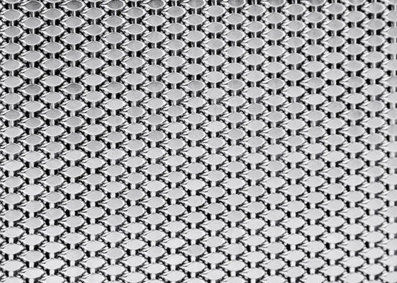 Maglia metallica dell'elevatore di Mesh Panels Anti Fire Decorative del cavo tessuta PVD