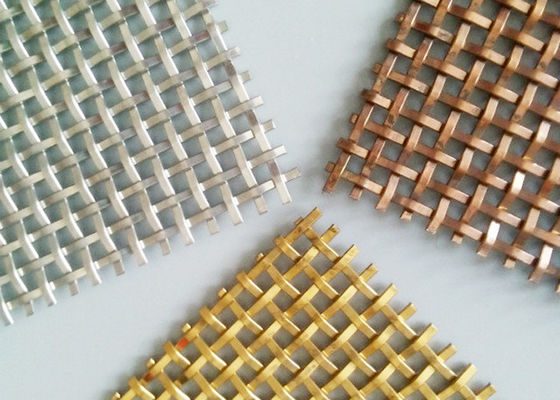 schermi di sicurezza decorativi multicolori di Mesh Grilles Plated Metal Steel del cavo di 3m