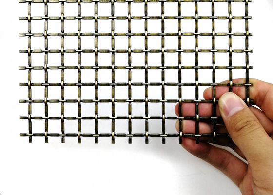 Metallo decorativo Mesh Sheets di acciaio inossidabile 316 2" lunghezza di X2» 8ft