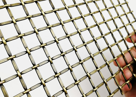 Metallo decorativo Mesh Sheets di acciaio inossidabile 316 2" lunghezza di X2» 8ft