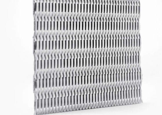 Facciata architettonica di anticorrosivo SS304 Mesh Screen Rigid Metal Mesh