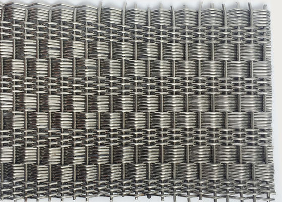 SGS decorativo architettonico tessuto 4.5mm di Mesh Stainless Steel dello schermo spessi