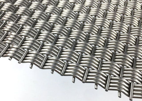 Cavo tessuto architettonico rigido Mesh Panels Stainless Steel Eco 4.9mm spessi