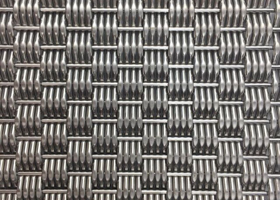 Cavo tessuto architettonico rigido Mesh Panels Stainless Steel Eco 4.9mm spessi
