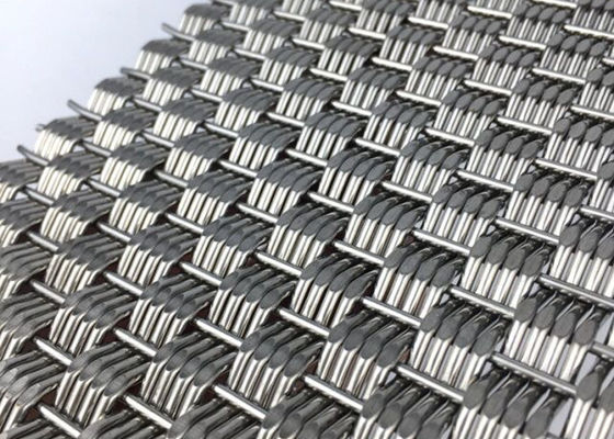 Cavo tessuto architettonico rigido Mesh Panels Stainless Steel Eco 4.9mm spessi