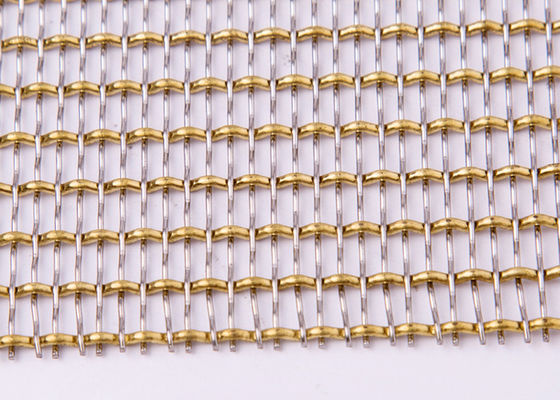 coperture decorative di rame rosse del radiatore di Mesh Grilles Gold Plated For del cavo di 65ft SS316L