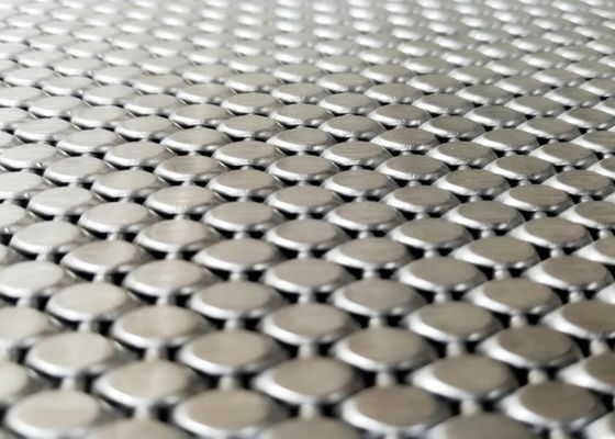 lunghezza di Mesh Cladding High Tensile Strength 4.5m 5.5m del metallo di acciaio inossidabile 316L