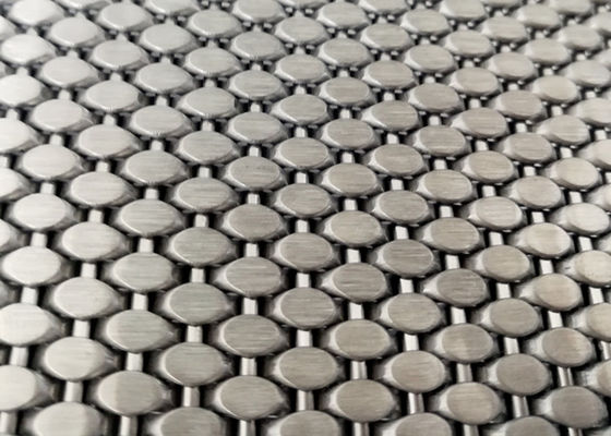 lunghezza di Mesh Cladding High Tensile Strength 4.5m 5.5m del metallo di acciaio inossidabile 316L